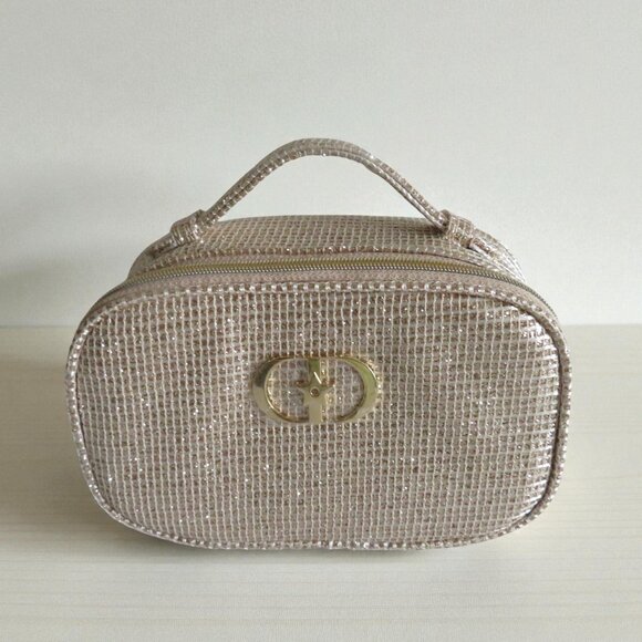 DIOR - Addict Lip Glow Butter (102 Glazed Lavender) NIB + Shiny Gold Holiday Bag - Picture 7 of 10